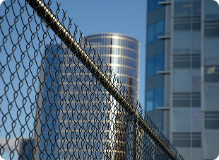 Commercial fencing project